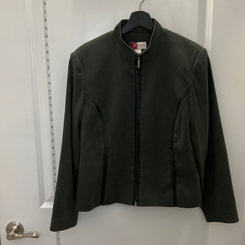 Jennifer Moore Green Jacket